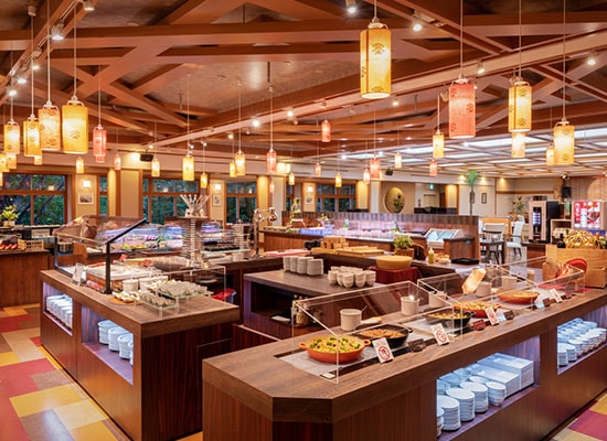 夕食ビュッフェ（イメージ）