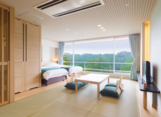 山側和洋室（客室一例）