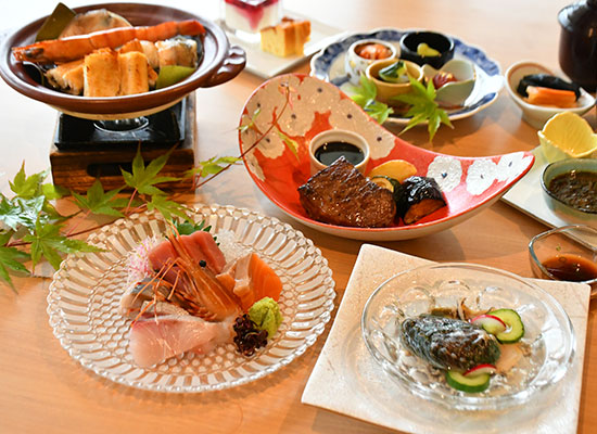夕食「海宝コース」（イメージ）