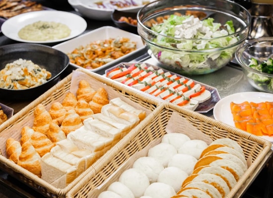 朝食バイキング（イメージ）