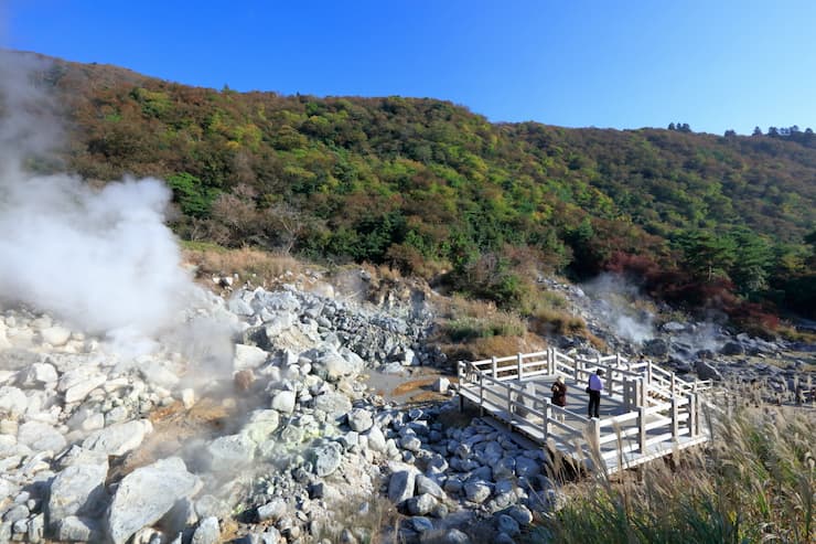 雲仙地獄　写真提供：一般社団法人 雲仙観光局