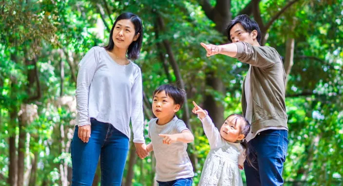 ファミリー旅行（イメージ）