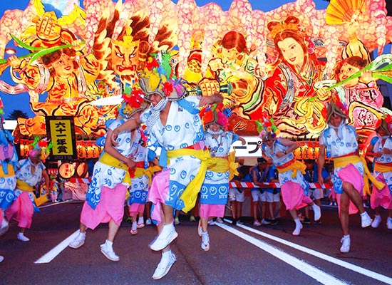 青森ねぶた祭ハネト（イメージ）