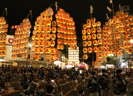 秋田_竿燈まつり(イメージ)