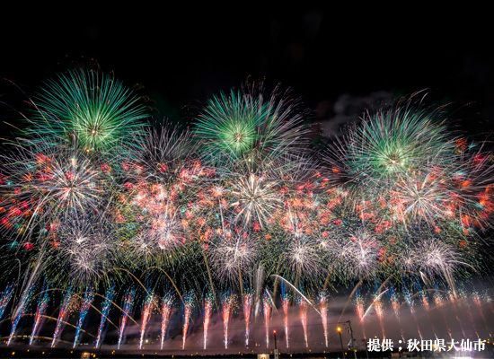 秋田_全国花火競技大会 大曲の花火(イメージ)