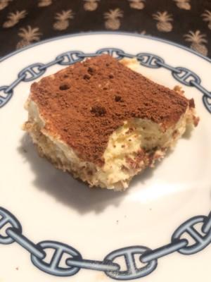 カルボナーラ＆ティラミス