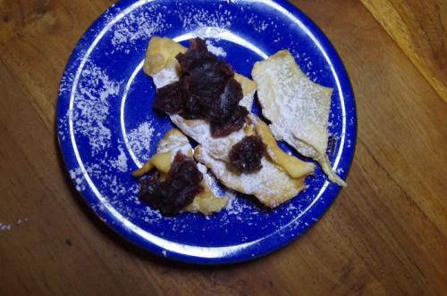 楽しい時間を過ごしていたら夕飯も出来上がってました