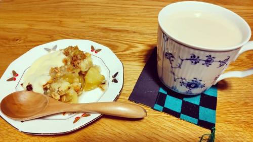 美味アップルクランブル(ブラ✩キッチン)