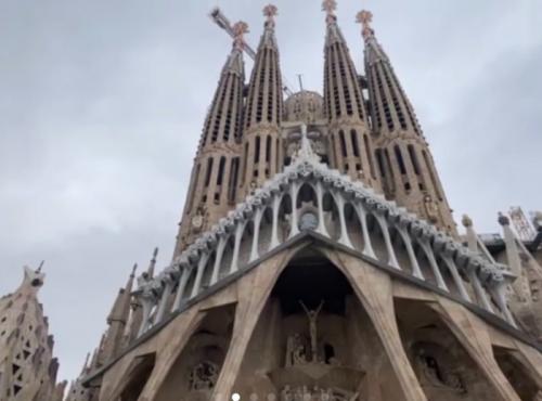 念願のサグラダ・ファミリア！