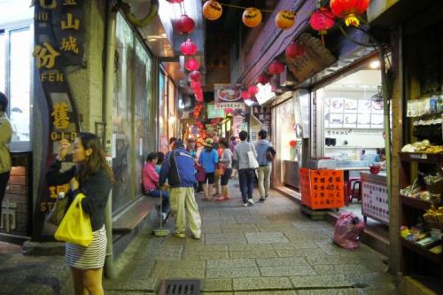 九份の臭豆腐の食べられるお店