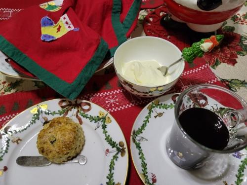 クリスマススコーンとモルドワイン