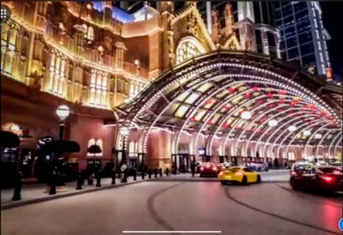 マカオの華やかな夜景 マカオの華やかな夜景