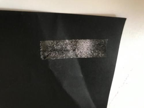 指紋をとるのが楽しかった 指紋をとるのが楽しかった