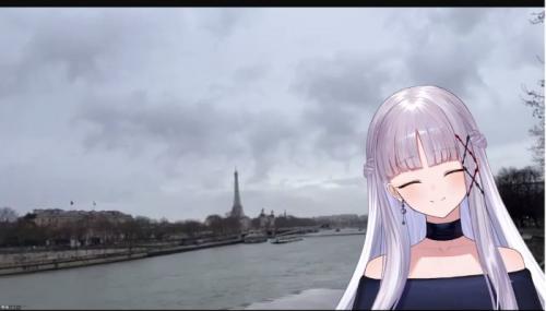 はしゃぐシェリーさんと素敵なパリ はしゃぐシェリーさんと素敵なパリ