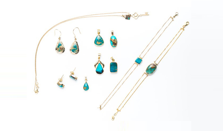 トルコ石ジュエリー バーチャルショッピングツアー