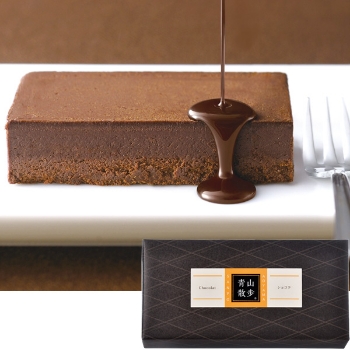 青山通りのプリン屋さん青山散歩ショコラ 4個入