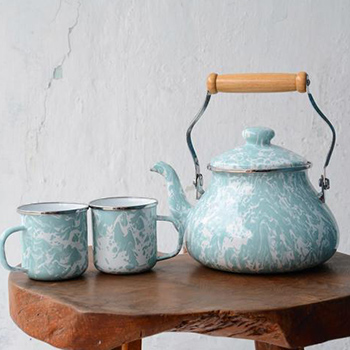 【バリ島】UD.Nuriahマーブル柄ケトル