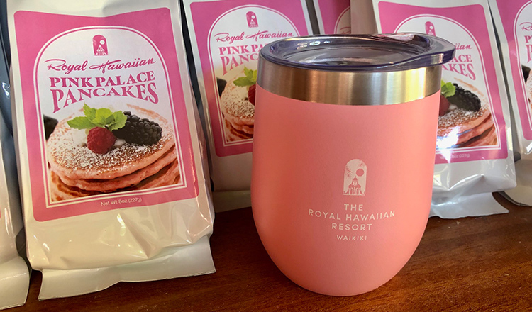 ロイヤルハワイアン限定パンケーキミックス＆タンブラー