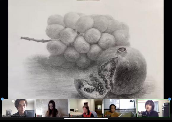 おうち時間で新たな趣味に挑戦 デッサンの基礎が一瞬で分かる 東京藝術大学や武蔵野美術大学卒の一流作家に学ぶデッサン講座 His オンラインツアー