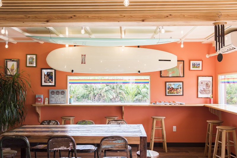 <span class="blue bold">来間島</span>
<br/>人気急上昇！カフェやのどかな風景にまったり。