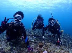 少人数で実施★　ボートで行く　体験ダイビング 