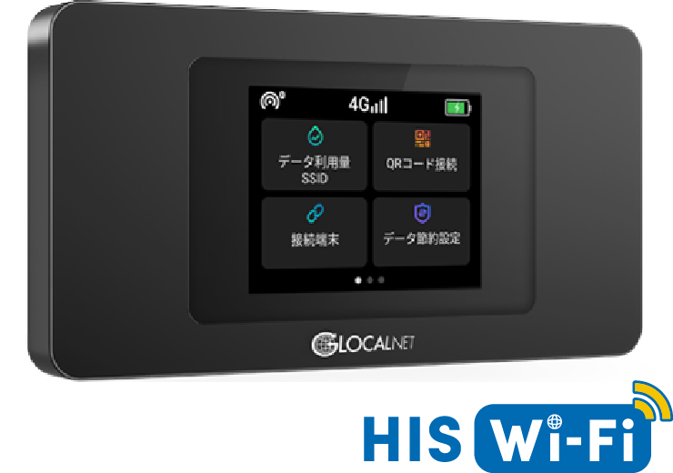 HIS Wi-Fiの端末画像