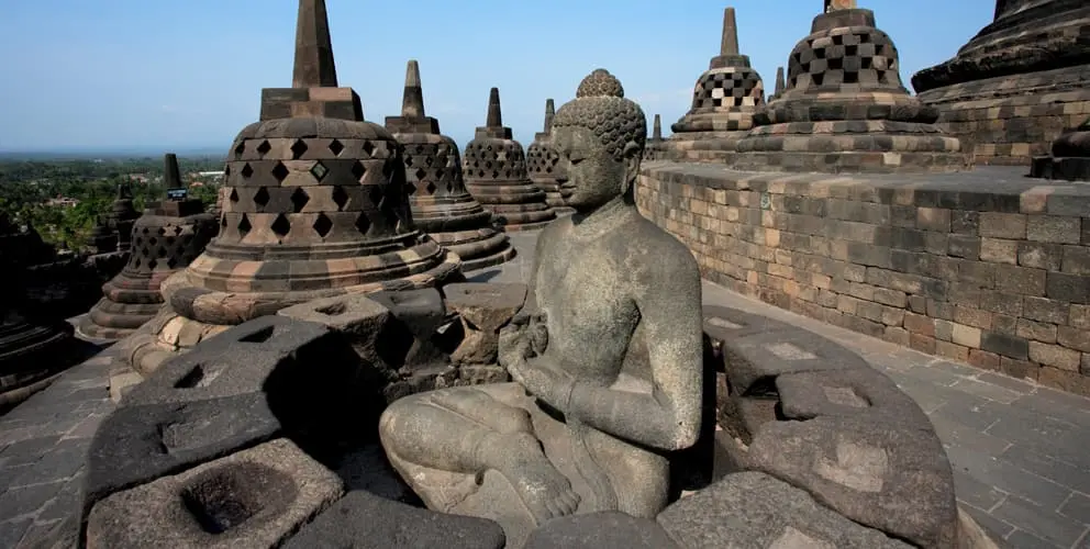 ボロブドゥール遺跡（インドネシア）