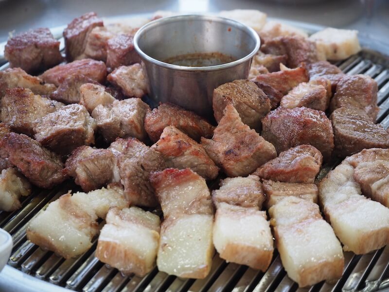 黒豚焼き肉（済州）