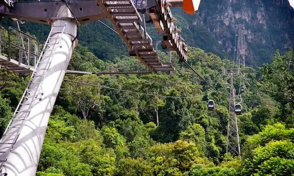 ランカウイケーブルカーに乗ろう