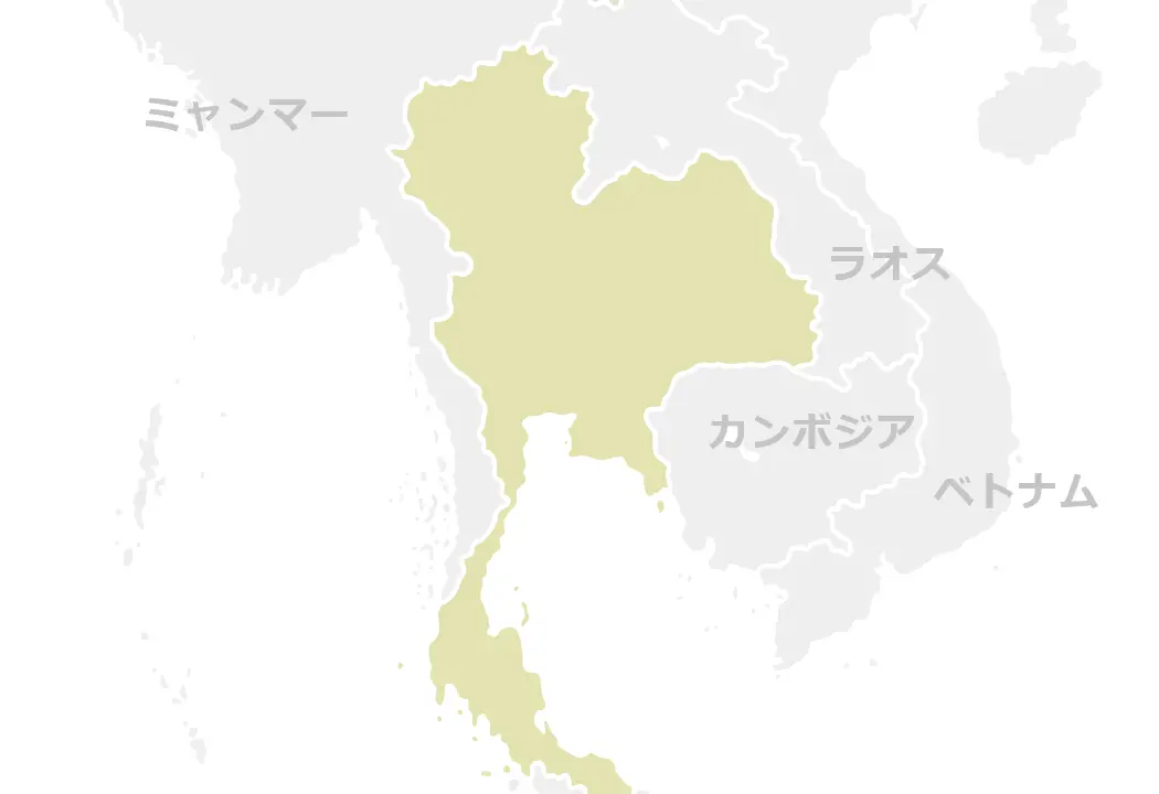 タイのマップ