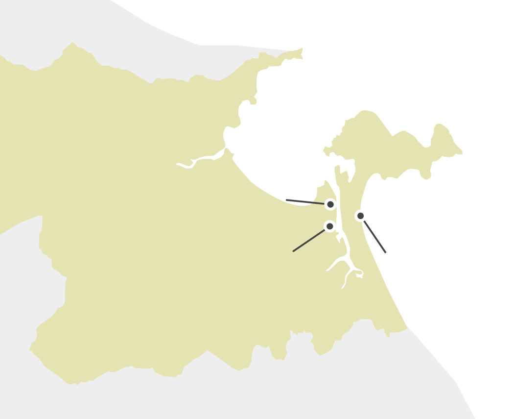 ダナンのマップ