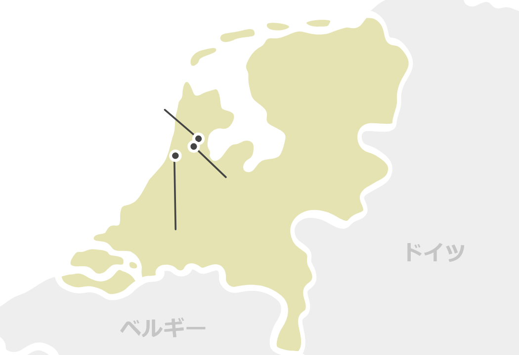 オランダのマップ