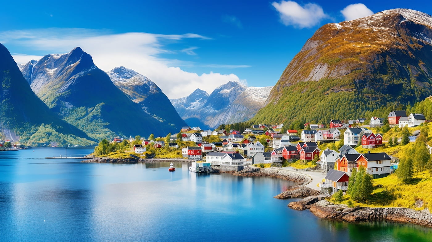 ノルウェーの観光写真