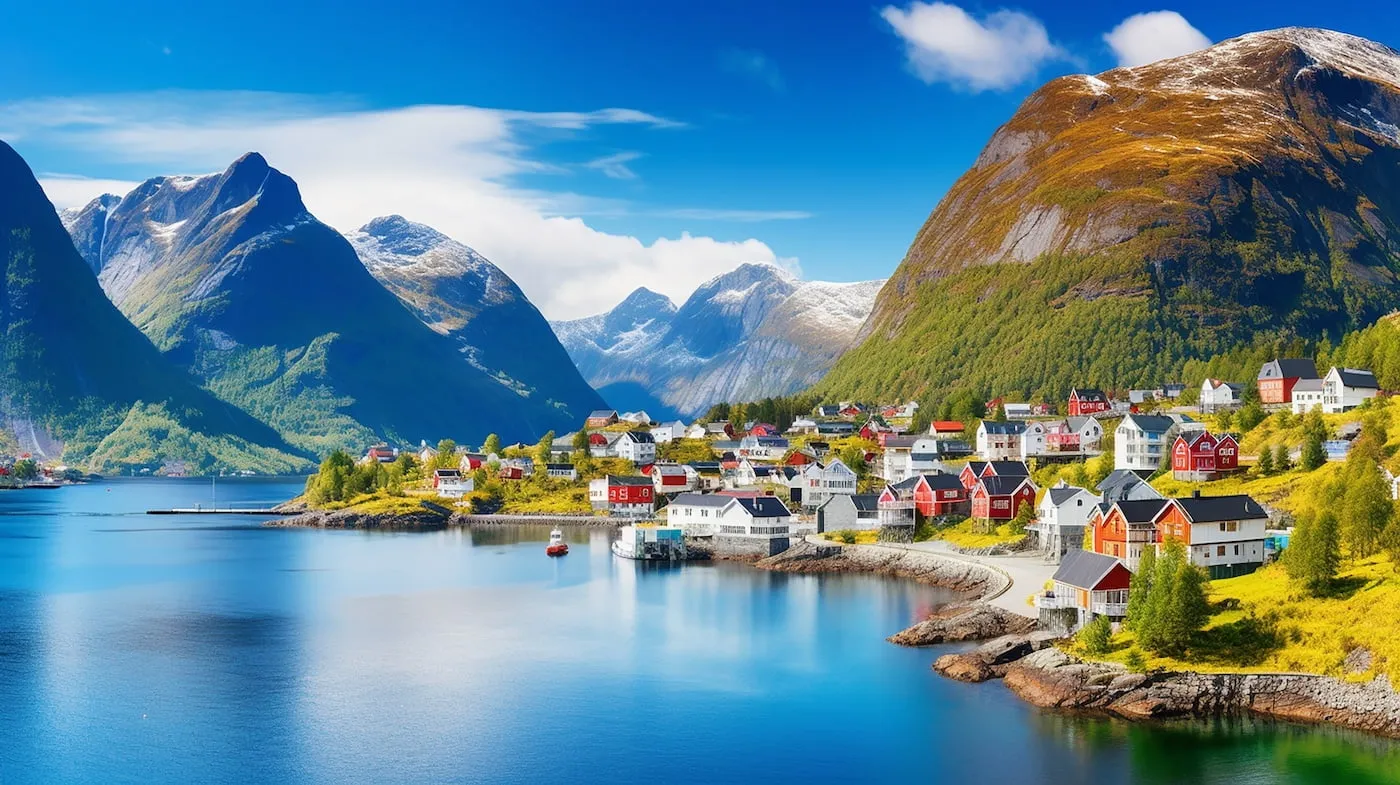 ノルウェーの観光写真