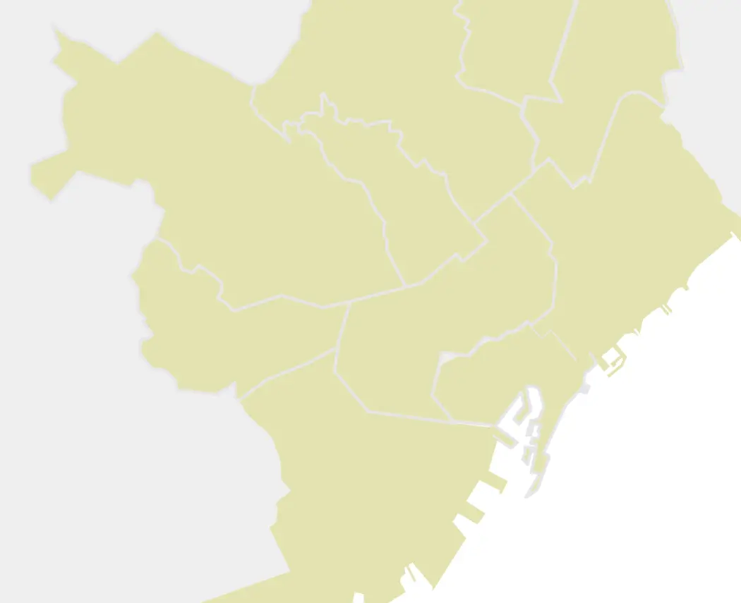 バルセロナのマップ