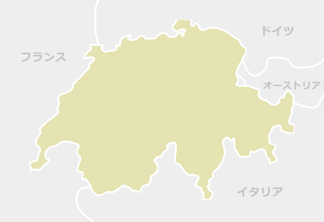 スイスのマップ