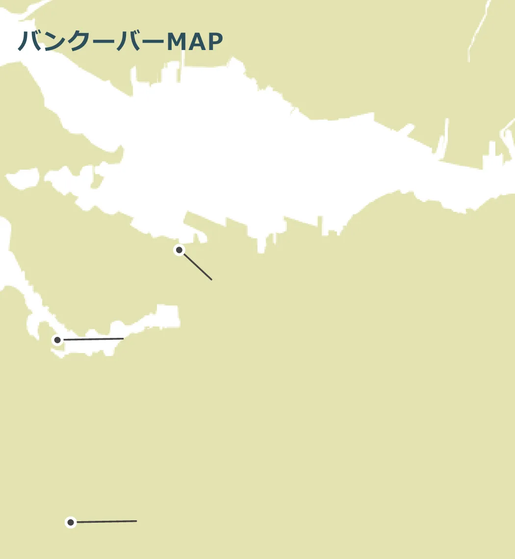 バンクーバーのマップ