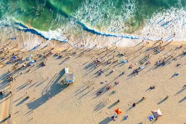 海が多いロサンゼルス