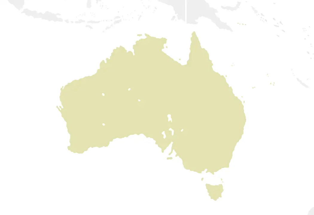 オーストラリアのマップ