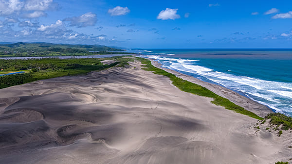 国立公園の砂丘