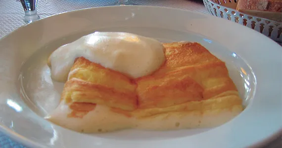 名物のオムレツ（イメージ）