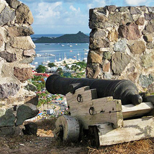 首都マリゴに建てられた砦（イメージ）