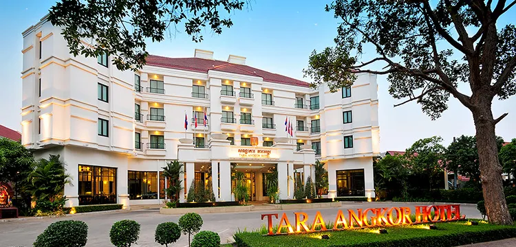 写真:ホテル『タラ アンコール ホテル』外観