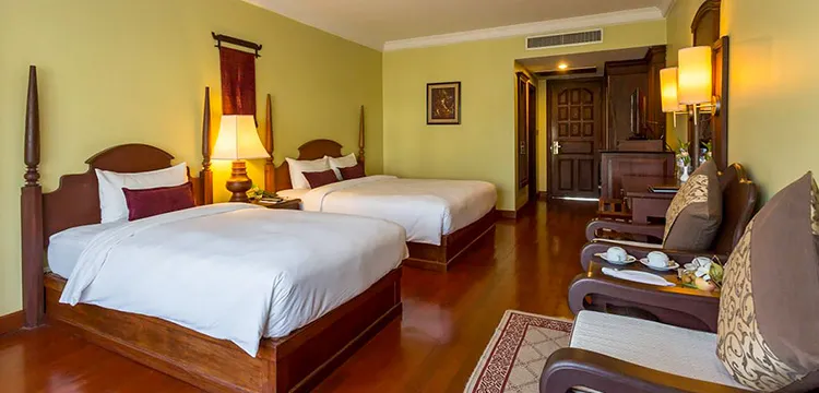 写真:ホテル『プリンス アンコール ホテル&スパ』客室一例