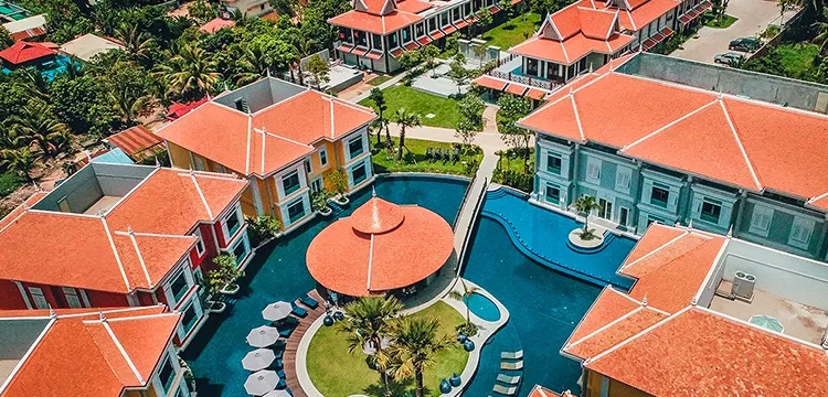 写真:ホテル『メモワール パレス リゾート&スパ』外観