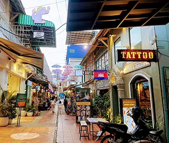 写真:裏パブストリート