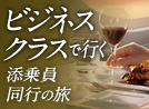 ビジネスクラスで行く添乗員同行ツアー