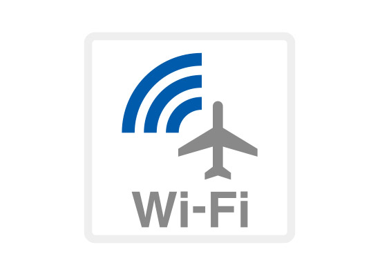 機内Wi-Fiサービス（イメージ）