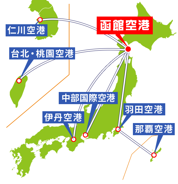国内路線マップ
