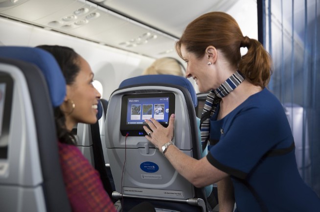 機内エンターテイメント
